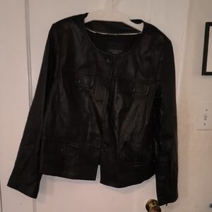 NWT Talbots | 100% Leather Jacket